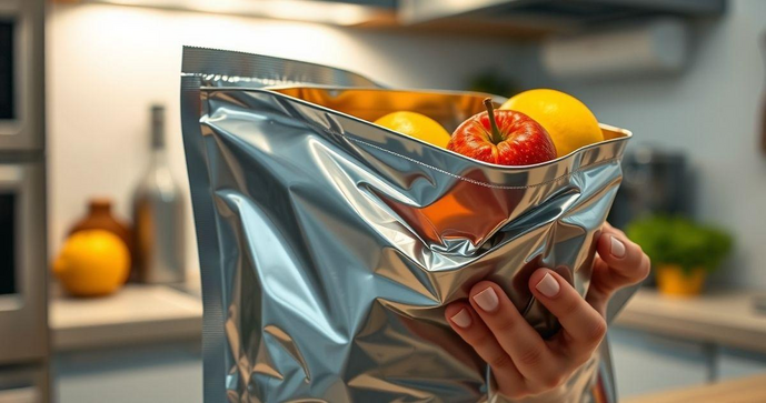 Saco metalizado com zip lock é a solução ideal para conservar seus alimentos e produtos com segurança