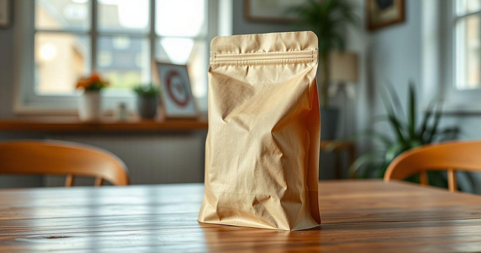 Saco Stand Up Pouch Kraft como Solução Prática e Ecológica Saco Stand Up Pouch Kraft como Solução Prática e Ecológica