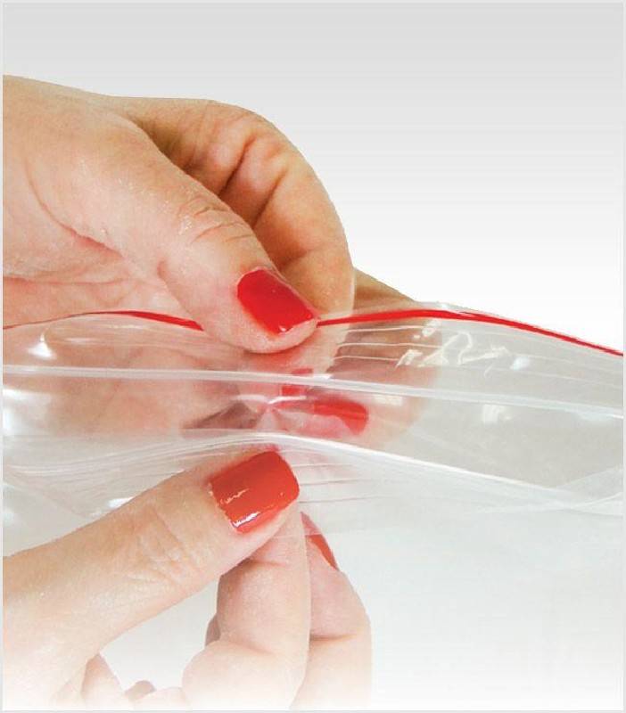 Imagem ilustrativa de Embalagem com zip lock