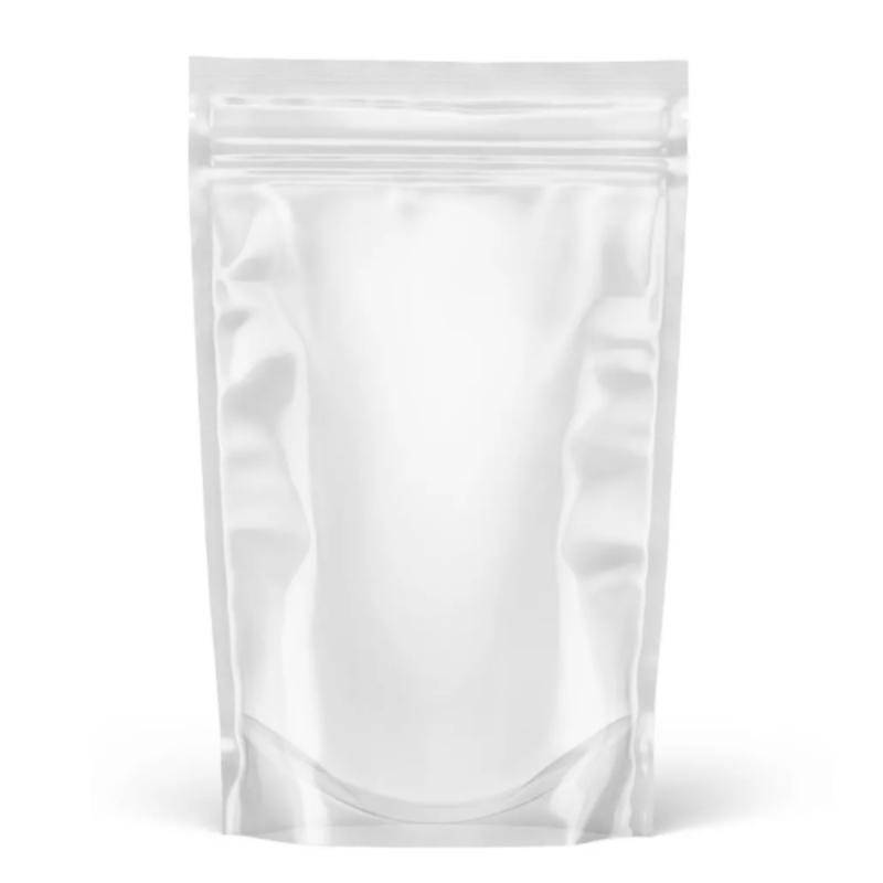 Saco ziplock stand up pouch transparente