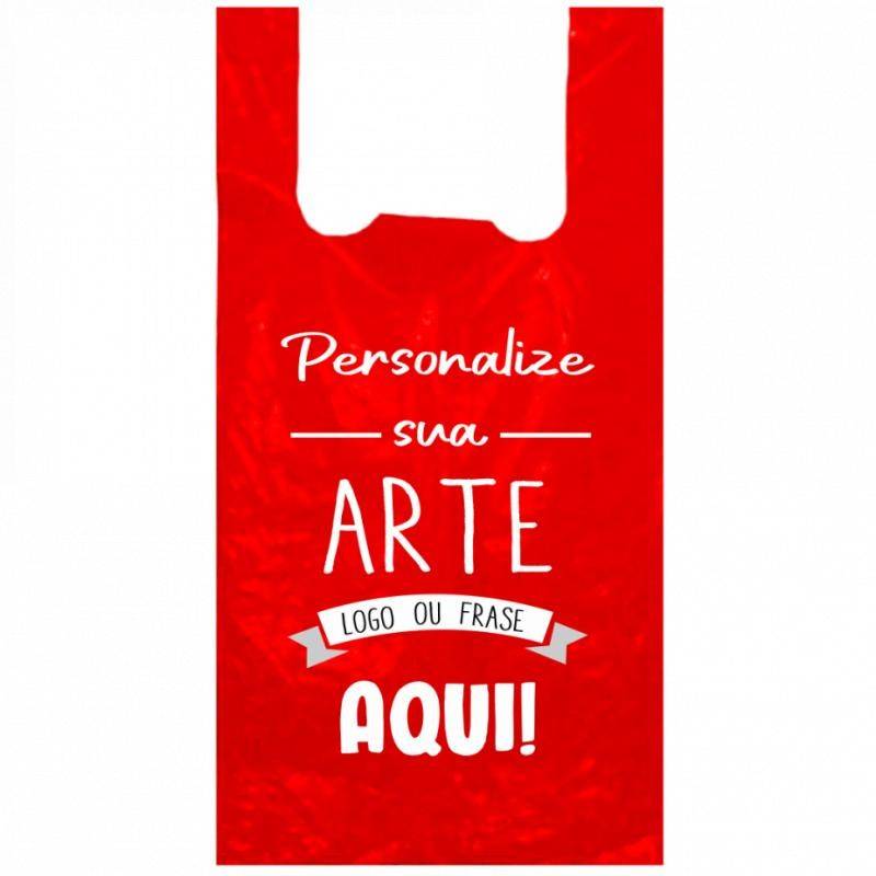 Imagem ilustrativa de Sacola alça camiseta personalizada