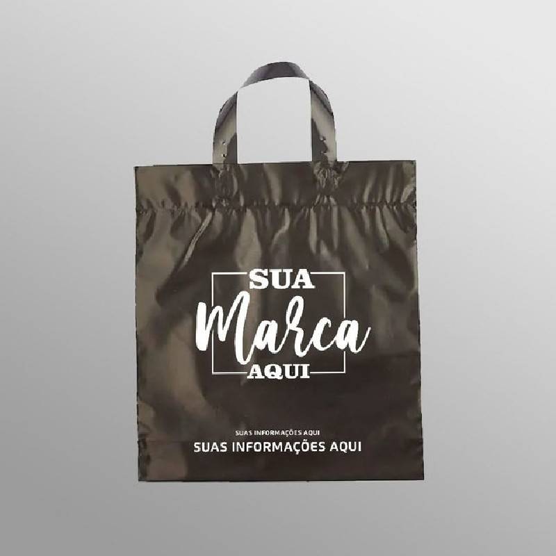Imagem ilustrativa de Sacola alça fita personalizada
